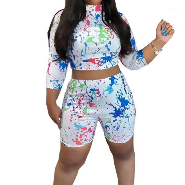 two piece set women vintage printed long sleeve crop and bodycon biker shorts set matching sets 2 piece autumn outfits1, White
two piece set women vintage printed long sleeve crop and bodycon biker shorts set matching sets 2 piece autumn outfits1, White