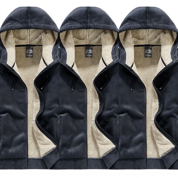 qniln new large size silver fox sweatshirt sweater sweatshirtfleece hooded zipper coat men's winter fleece thickened casual sweatshirtc, Black
qniln new large size silver fox sweatshirt sweater sweatshirtfleece hooded zipper coat men's winter fleece thickened casual sweatshirtc, Black