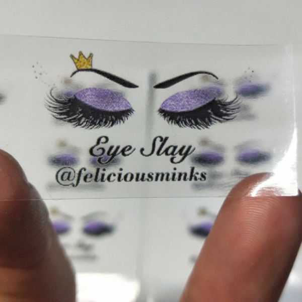 100/500 pcs custom personalized transparent pvc stickers,logo, eyelashes stickers, lip lipstick labels, eyelash packaging
100/500 pcs custom personalized transparent pvc stickers,logo, eyelashes stickers, lip lipstick labels, eyelash packaging