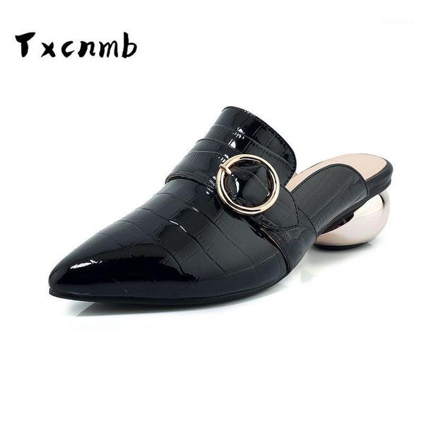 summer new elegant women mules shoes med heels slip on pointed toe slippers ladies slides shoes1, Black
summer new elegant women mules shoes med heels slip on pointed toe slippers ladies slides shoes1, Black