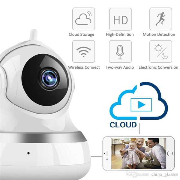 1pcs wireless surveillance camera 360 degree rotating shaking head intelligent cloud storage wifi security infrared night vision surveillan
1pcs wireless surveillance camera 360 degree rotating shaking head intelligent cloud storage wifi security infrared night vision surveillan