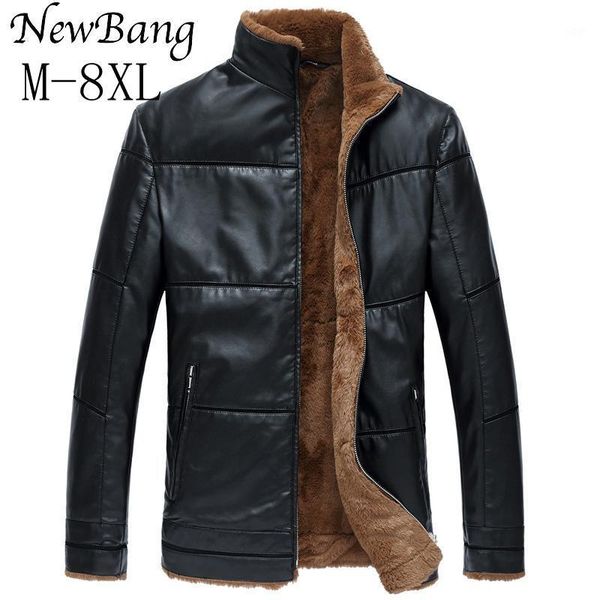 6xl 7xl 8xl fashion men winter leather jacket brown leather jacket big size faux fur lined coats winter faux1, Black
6xl 7xl 8xl fashion men winter leather jacket brown leather jacket big size faux fur lined coats winter faux1, Black