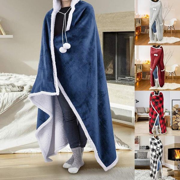 fleece tv blanket for women fluffy cloak winter plush blankets soft warm blanket weighted hooded coats plaid robe cobertor1, Black;red
fleece tv blanket for women fluffy cloak winter plush blankets soft warm blanket weighted hooded coats plaid robe cobertor1, Black;red