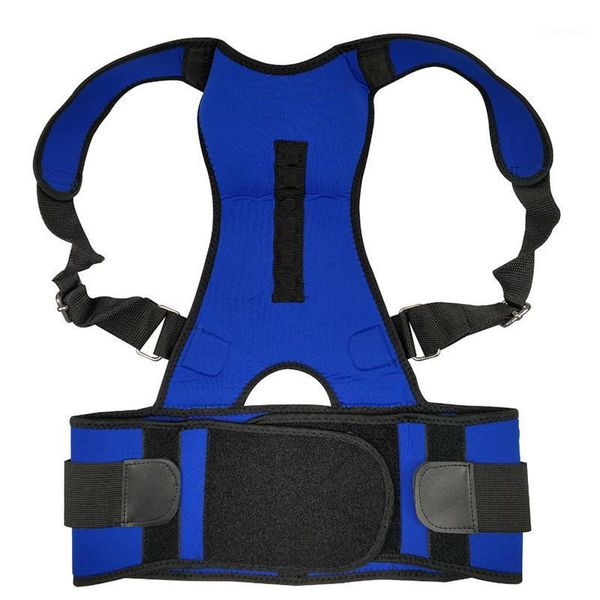 adjustable back posture corrector magnetic therapy posture corrector brace magnetic shoulder back brace support belt comfortable1, Black;blue
adjustable back posture corrector magnetic therapy posture corrector brace magnetic shoulder back brace support belt comfortable1, Black;blue