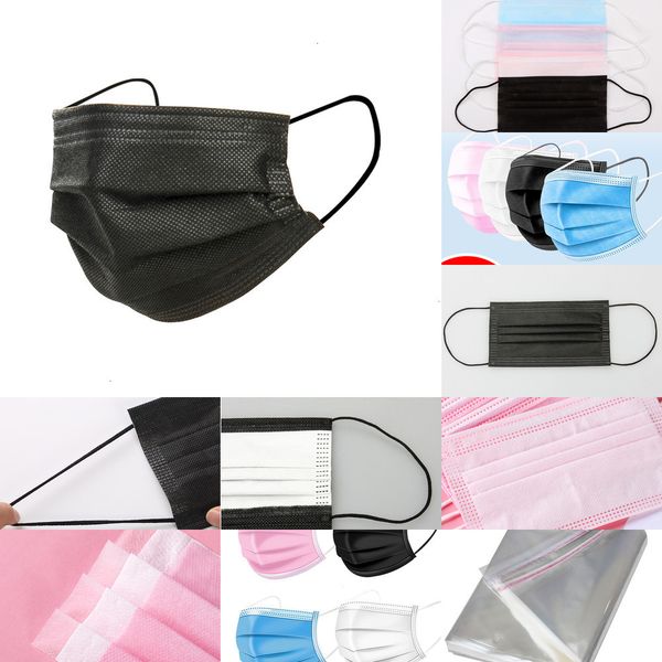 disposable face colorful mask 3 layer black white pink blue anti dust mouth masks 3-ply non-woven cycling cover
disposable face colorful mask 3 layer black white pink blue anti dust mouth masks 3-ply non-woven cycling cover