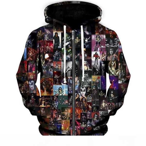 kiss band jackets 3d print hoodies rock music band zipper hoodie men women jackets hip hop streetwear sweatshirts christmas coat new, Black
kiss band jackets 3d print hoodies rock music band zipper hoodie men women jackets hip hop streetwear sweatshirts christmas coat new, Black