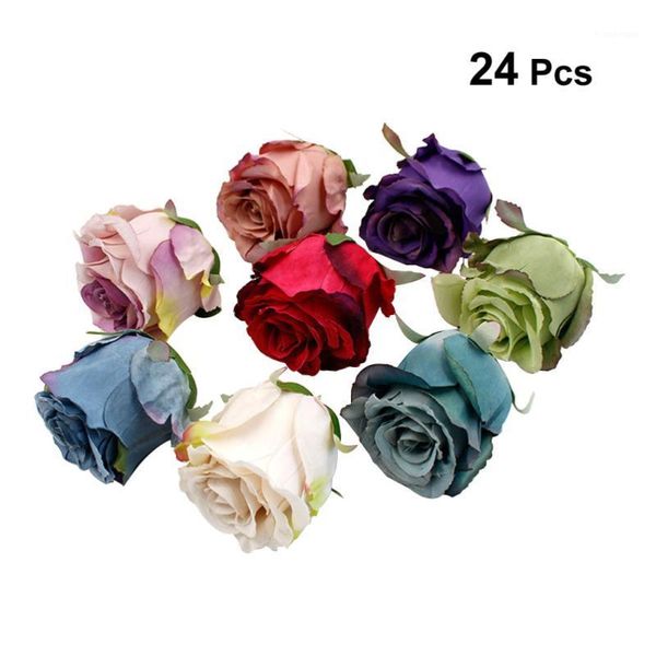 24pcs silk rose flowers simulation flower bouquets for bridal festival home decor wedding party1
24pcs silk rose flowers simulation flower bouquets for bridal festival home decor wedding party1