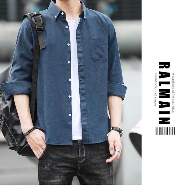 new fashion mature polo loose fit shirts men black white simple trendy mens dress shirts long sleeved business casual shirts males clothes, White;black
new fashion mature polo loose fit shirts men black white simple trendy mens dress shirts long sleeved business casual shirts males clothes, White;black