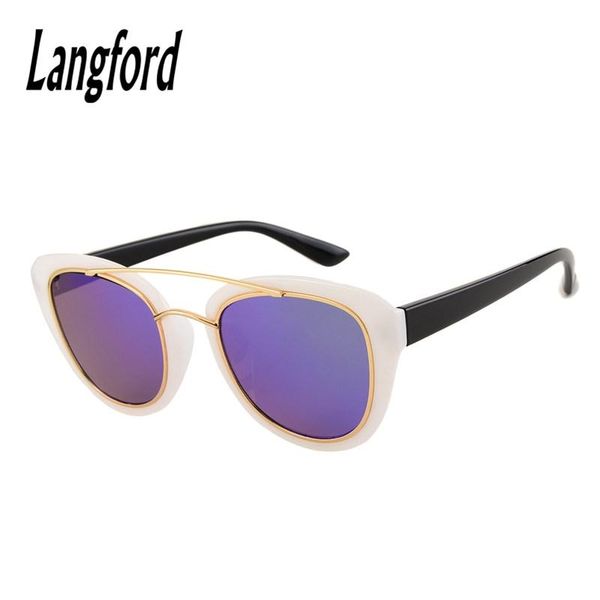 sunglasses langford brand cat eye polarized fashion woman prescription retro uv400 double bridge optical white 9737, White;black
sunglasses langford brand cat eye polarized fashion woman prescription retro uv400 double bridge optical white 9737, White;black