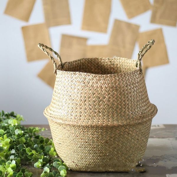 gardening laundry basket seaweed weave flowerpot home furnishing decoration big belly plant pots europe and america 15ay f2
gardening laundry basket seaweed weave flowerpot home furnishing decoration big belly plant pots europe and america 15ay f2