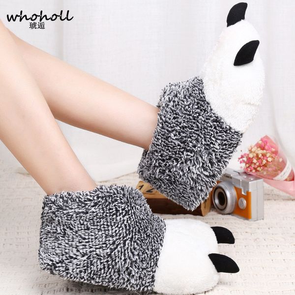 whoholl winter warm man women home slippers animal panda paw plush slippers female thermal soft cotton indoor house shoes x1020, Black
whoholl winter warm man women home slippers animal panda paw plush slippers female thermal soft cotton indoor house shoes x1020, Black