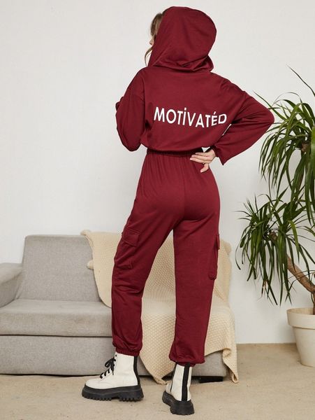 letter graphic flap pocket drop shoulder o-ring zipper hooded jumpsuit n2gr#, White
letter graphic flap pocket drop shoulder o-ring zipper hooded jumpsuit n2gr#, White