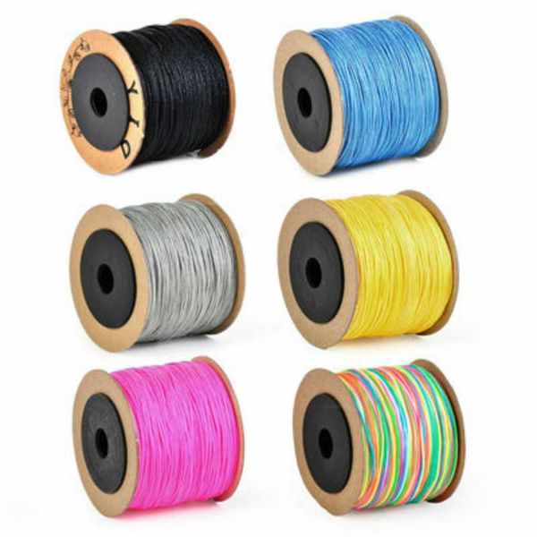 yarn 1 roll of 100m 0.8mm chinese knot nylon rope pigtail lace beaded braided thread, bracelet, rope, tassel jewelry thread, Black;white
yarn 1 roll of 100m 0.8mm chinese knot nylon rope pigtail lace beaded braided thread, bracelet, rope, tassel jewelry thread, Black;white