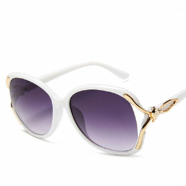 sunglasses 2021 design women ladies elegant big sun glasses female prismatic eyewear retro de sol shades1, White;black