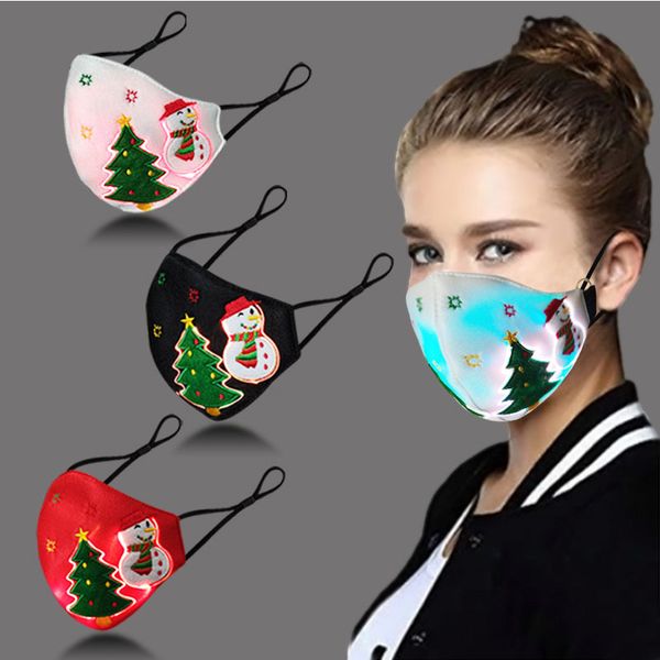 dhl shipping fashion christmas mask xmas luminous masks 7 colors changing glowing led face cover for masquerade kimter-x812fz
dhl shipping fashion christmas mask xmas luminous masks 7 colors changing glowing led face cover for masquerade kimter-x812fz