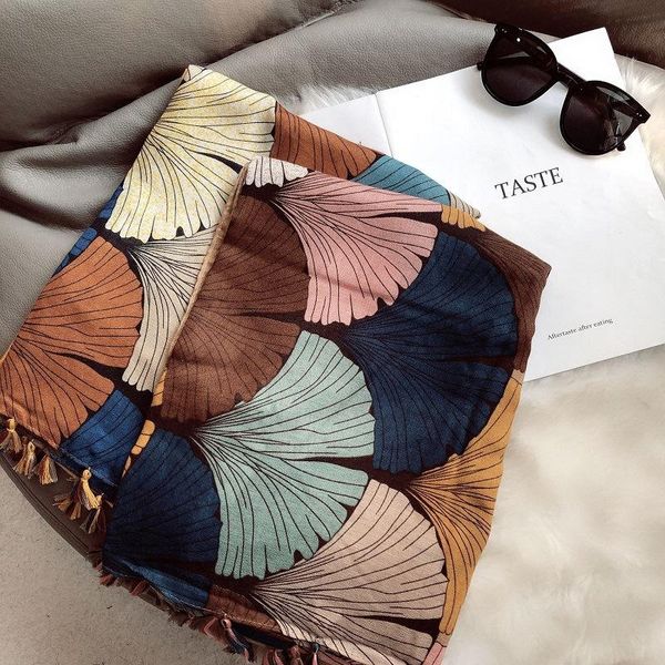scarves royalmaybe spring, summer, autumn and winter cotton fashionable retro printing fringed scarf long shawl, Blue;gray
scarves royalmaybe spring, summer, autumn and winter cotton fashionable retro printing fringed scarf long shawl, Blue;gray