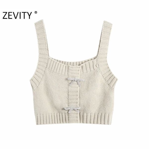 zevity new women fashion faux diamond bow decoration knitted sling sweater female spaghetti strap short vest chic crop s469 201202, White;black
zevity new women fashion faux diamond bow decoration knitted sling sweater female spaghetti strap short vest chic crop s469 201202, White;black