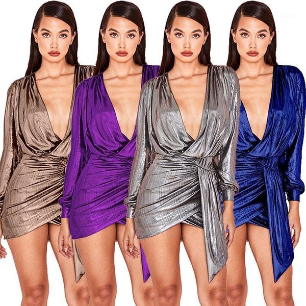 deep v-neck mini dress long sleeve with zipper irregular women party dress vintage bodycon vestidos1, Black;gray
deep v-neck mini dress long sleeve with zipper irregular women party dress vintage bodycon vestidos1, Black;gray