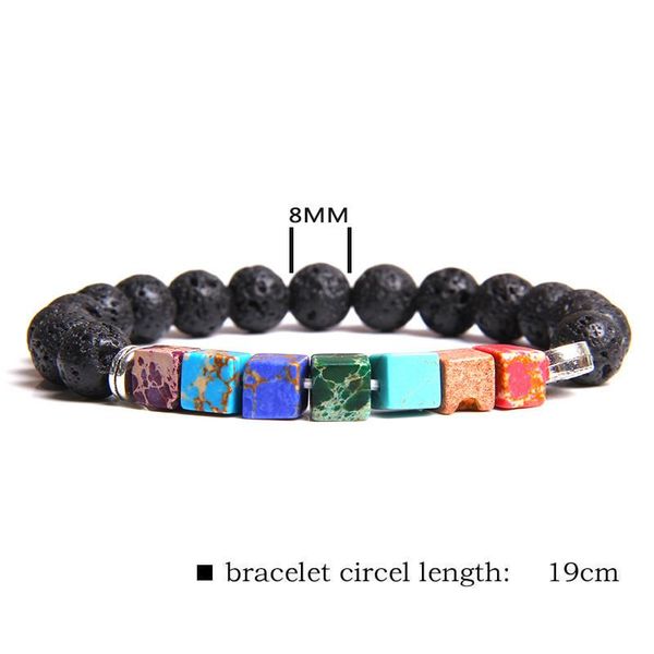 beaded bracelet square colorful emperor stone bead bracelet volcanic frosted stone seven chakra yoga energy bracelets men bbybmg
beaded bracelet square colorful emperor stone bead bracelet volcanic frosted stone seven chakra yoga energy bracelets men bbybmg