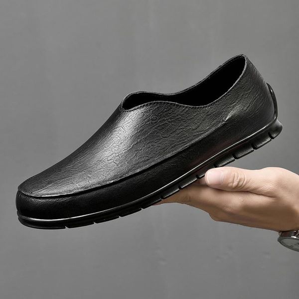 men's casual shoes men genuine leather luxury loafers men slip on moccasins designer flat handmade breathable walking shoes, Black
men's casual shoes men genuine leather luxury loafers men slip on moccasins designer flat handmade breathable walking shoes, Black