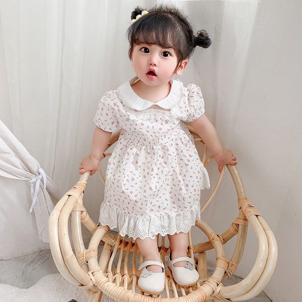 2021 new peter pan collar lace flowers print kids es for girls toddler infant baby clothes 0-3y yd76, Red;yellow
2021 new peter pan collar lace flowers print kids es for girls toddler infant baby clothes 0-3y yd76, Red;yellow