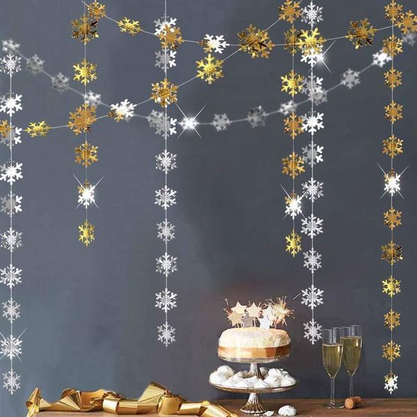 christmas decorations 4m snowflake garlands for home xmas tree decor natal navidad year 2021 ornaments
christmas decorations 4m snowflake garlands for home xmas tree decor natal navidad year 2021 ornaments