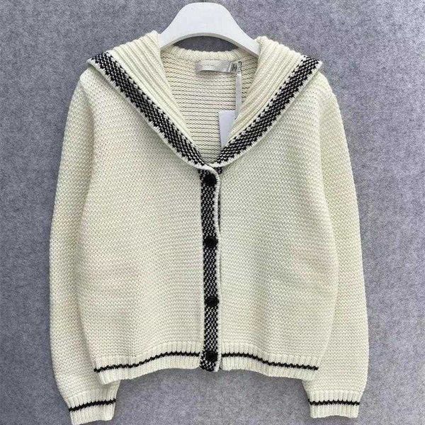 designer navy style fashion high-quality sweater ladies temperament cashmere blend fabric long-sleeved shirt hooded knitted cardigan, White;black
designer navy style fashion high-quality sweater ladies temperament cashmere blend fabric long-sleeved shirt hooded knitted cardigan, White;black