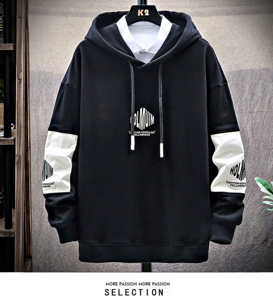 spring and autumn 2020 new hooded hoodie hoodie jacket men's casual loose long-sleeved shirt t-shirt europe and the united states, Black;brown
spring and autumn 2020 new hooded hoodie hoodie jacket men's casual loose long-sleeved shirt t-shirt europe and the united states, Black;brown
