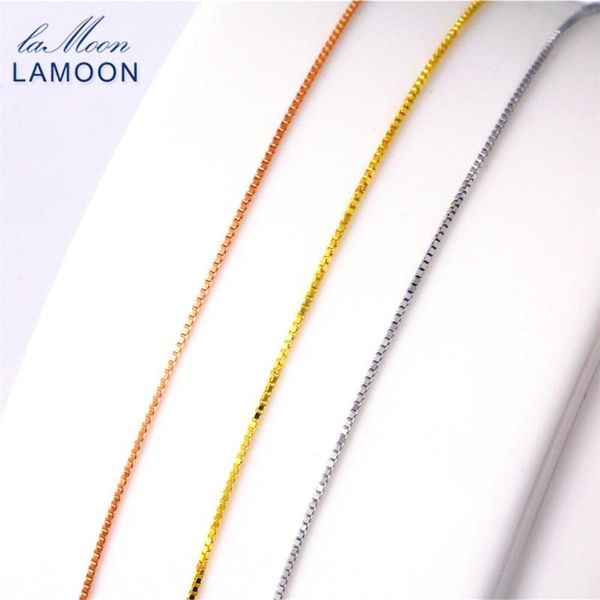 chains lamoon simple 40+5cm 925 sterling silver box chain necklace for men and women ci001
chains lamoon simple 40+5cm 925 sterling silver box chain necklace for men and women ci001