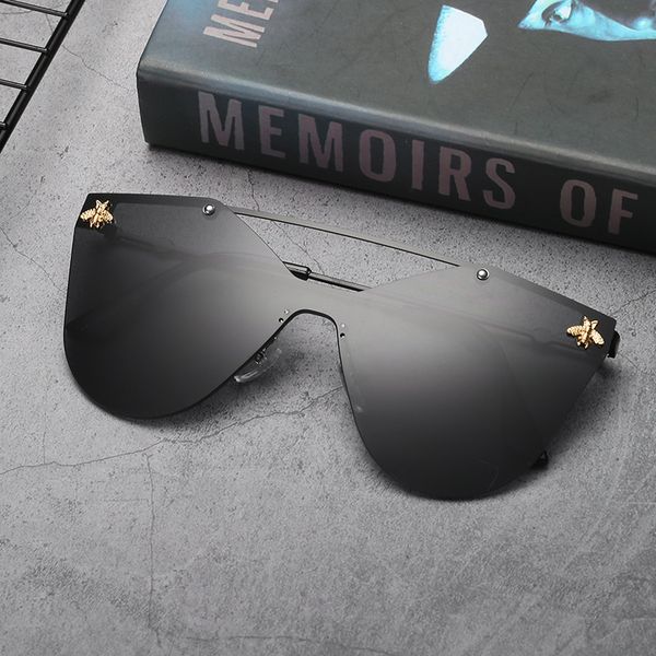 2021 cat eye sunglasses women fashion gold bee mirror shades glasses trend rimless sun glasses eyewear uv400 2258, White;black
2021 cat eye sunglasses women fashion gold bee mirror shades glasses trend rimless sun glasses eyewear uv400 2258, White;black
