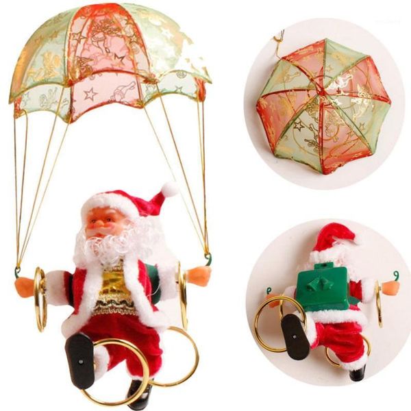 christmas decorations merry electric santa claus toys hanging rotation parachute turn musical pendant plush toy decorations1
christmas decorations merry electric santa claus toys hanging rotation parachute turn musical pendant plush toy decorations1