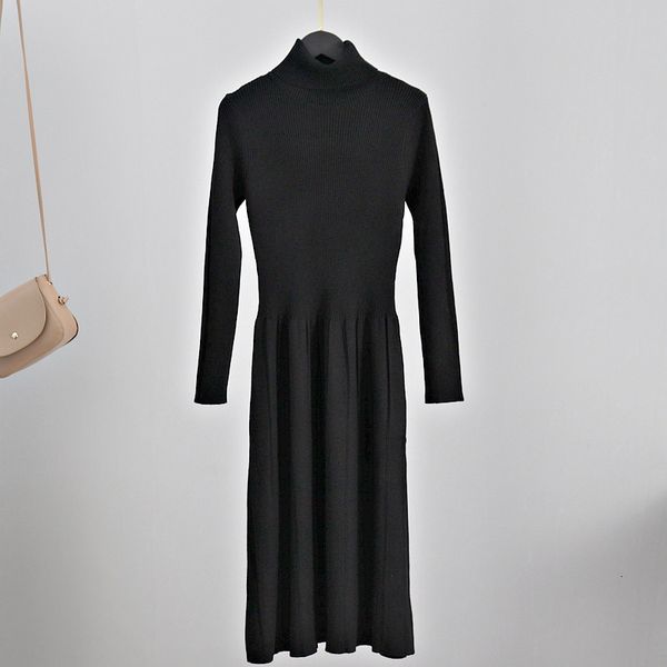 2021 new thick long knit a line pleated elegant turtleneck women pullover sweater christmas holiday party dress rflj, Black;gray
2021 new thick long knit a line pleated elegant turtleneck women pullover sweater christmas holiday party dress rflj, Black;gray