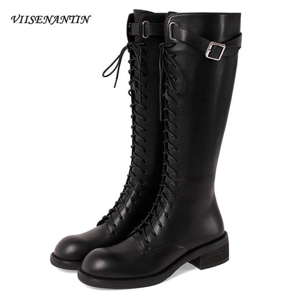 boots knight women's autumn winter british style round toe thick heel belt buckle knee length motorcycles boots1, Black
boots knight women's autumn winter british style round toe thick heel belt buckle knee length motorcycles boots1, Black