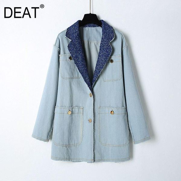 deat 2021 spring / winter new fashion women's lapel full sleeve solid single breasted casual long windbreaker coat 7b03351, Tan;black
deat 2021 spring / winter new fashion women's lapel full sleeve solid single breasted casual long windbreaker coat 7b03351, Tan;black