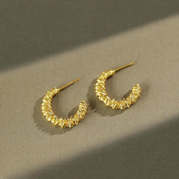 hoop & huggie xiha real 925 sterling silver c earrings for women gold twisted piercing korean earring bohemian statement fashion jewelry, Golden;silver
hoop & huggie xiha real 925 sterling silver c earrings for women gold twisted piercing korean earring bohemian statement fashion jewelry, Golden;silver