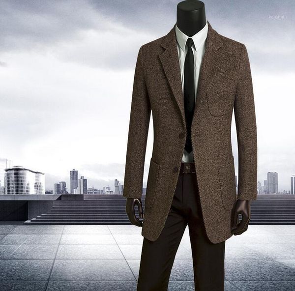 2019 autumn single breasted long wool coat men brown slim trench coats mens overcoat casaco masculino fashion plus size s - 9xl1, Black
2019 autumn single breasted long wool coat men brown slim trench coats mens overcoat casaco masculino fashion plus size s - 9xl1, Black