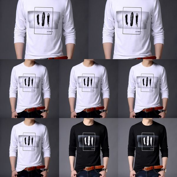 ddfym autumn men's printed tsweatersweater sweater youth men's round shirt long sleeve t-shirt new fashion trend bottoming neck ih, Black
ddfym autumn men's printed tsweatersweater sweater youth men's round shirt long sleeve t-shirt new fashion trend bottoming neck ih, Black