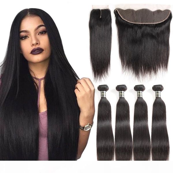 бразильский straight virgin hair bundle предложения remy человеческих волос weave 4 связки с закрытием 13x4 кружева фронтальная связки deep, Black;brown
бразильский straight virgin hair bundle предложения remy человеческих волос weave 4 связки с закрытием 13x4 кружева фронтальная связки deep, Black;brown