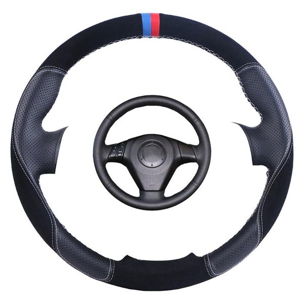 artificial leather car steering cover hand-stitched steering wheel braid for old 3 5 6 2003-2009
artificial leather car steering cover hand-stitched steering wheel braid for old 3 5 6 2003-2009