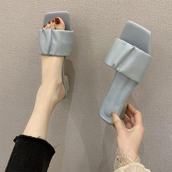 2020 women slippers summer slides low heels woman open toe high heels ladies casual shoes female fashion square toe footwear #bf7t, Black
2020 women slippers summer slides low heels woman open toe high heels ladies casual shoes female fashion square toe footwear #bf7t, Black