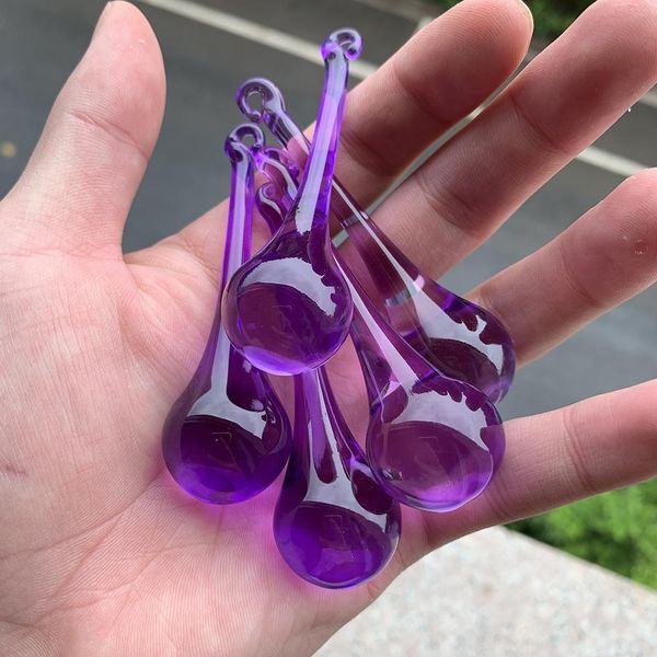 5pcs 80mm purple glass water drop chandelier pendants crystal curtain parts icicle crystal chandelier suncatcher diy h bbyznl
5pcs 80mm purple glass water drop chandelier pendants crystal curtain parts icicle crystal chandelier suncatcher diy h bbyznl