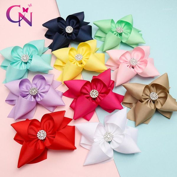 cn 5'' solid ribbon stacked hair bows with clips for girls kids rhinestone knotted double layers hair clips accessories1, Slivery;white
cn 5'' solid ribbon stacked hair bows with clips for girls kids rhinestone knotted double layers hair clips accessories1, Slivery;white