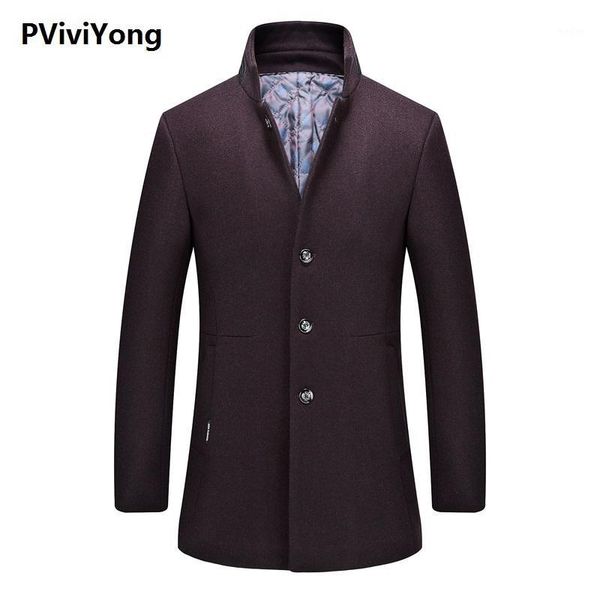 pvviyong 2019 new aarival autumn&winter wool trench coat men,men's wool jackets plus-size m-3xl 16231, Black
pvviyong 2019 new aarival autumn&winter wool trench coat men,men's wool jackets plus-size m-3xl 16231, Black