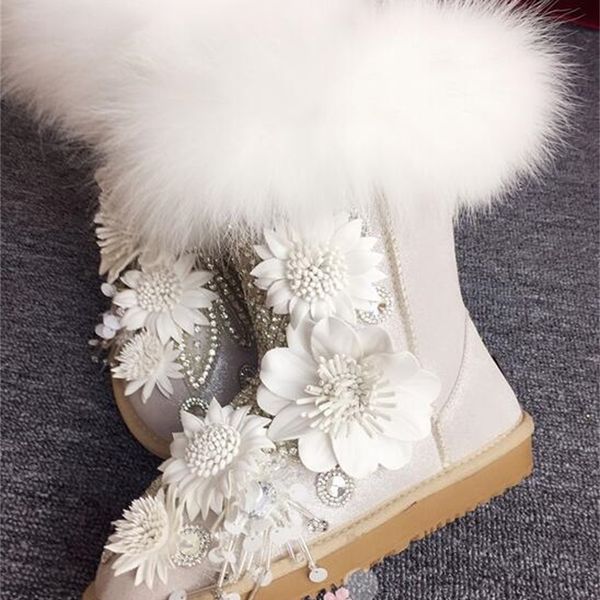 2020 heavy new winter flower real magic doll fox skin pearl leather raise female snow boots nl0x, Black
2020 heavy new winter flower real magic doll fox skin pearl leather raise female snow boots nl0x, Black