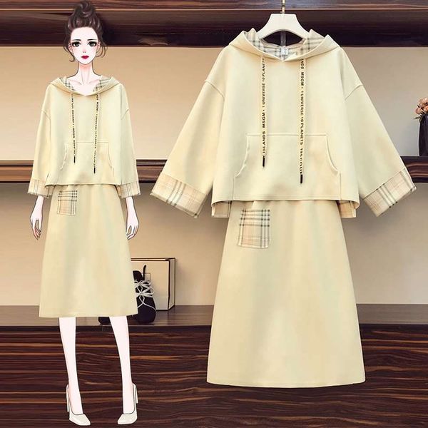 big size women's fat sister new 2020 winter wear slim casual sweater skirt foreign style age reduction two piece suit, Black
big size women's fat sister new 2020 winter wear slim casual sweater skirt foreign style age reduction two piece suit, Black