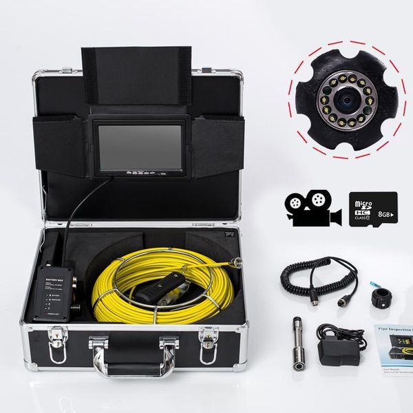 7inch screen monitor drain pipe video inspection camera system 20m cable high definition 720p pipeline camera dvr function1
7inch screen monitor drain pipe video inspection camera system 20m cable high definition 720p pipeline camera dvr function1