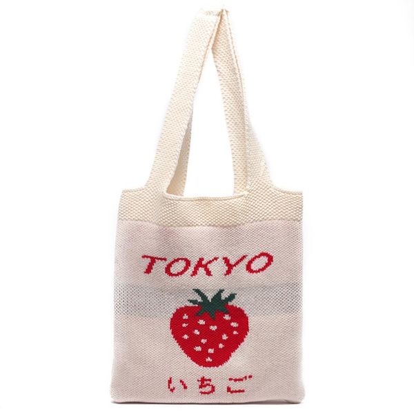 fashion woven embroidery strawberry shoulder bag cartoon harajuku shoulder portable bucket handbag
fashion woven embroidery strawberry shoulder bag cartoon harajuku shoulder portable bucket handbag