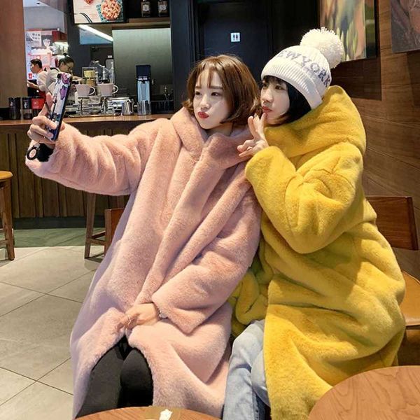 women's fur & faux winter coat women parka long jacket coats hoodies loose thick warm outwear female plush jackets, Black
women's fur & faux winter coat women parka long jacket coats hoodies loose thick warm outwear female plush jackets, Black