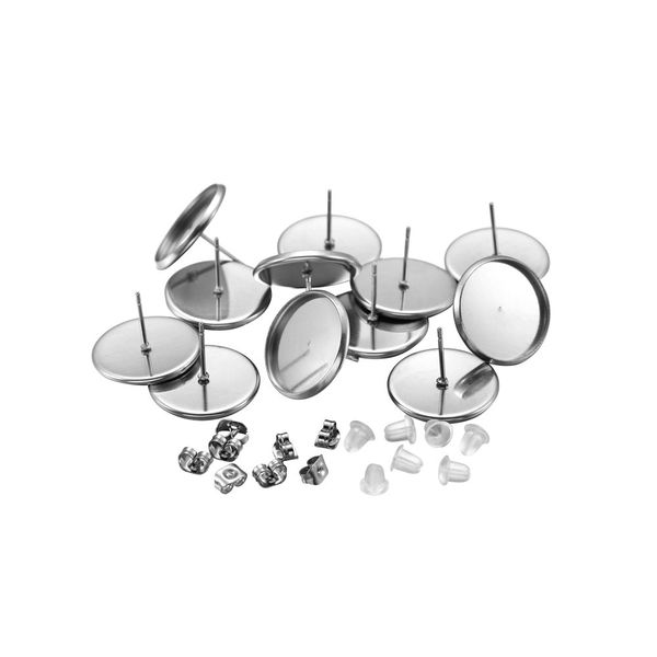 8-25mm stainless steel earring components blank cabochons earring studs with earplugs silicone earplug ear back for diy jewelry making, Blue;slivery
8-25mm stainless steel earring components blank cabochons earring studs with earplugs silicone earplug ear back for diy jewelry making, Blue;slivery