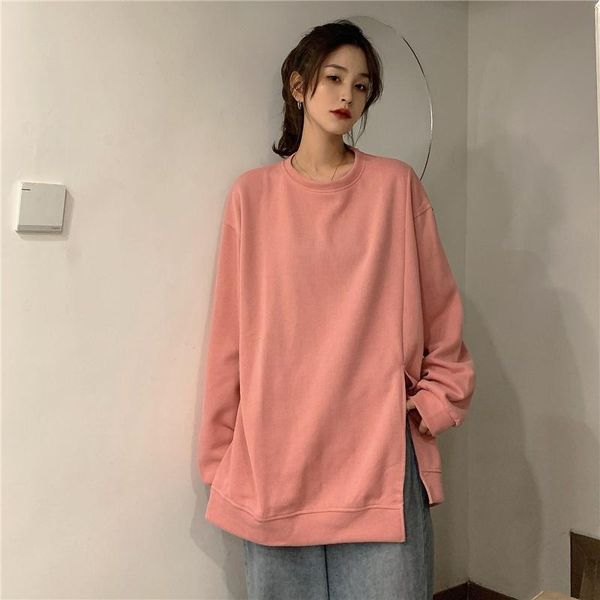 women's hoodies & sweatshirts casual coat fashion autumn winter hoodie split women korean loose all-match pullover female, Black
women's hoodies & sweatshirts casual coat fashion autumn winter hoodie split women korean loose all-match pullover female, Black